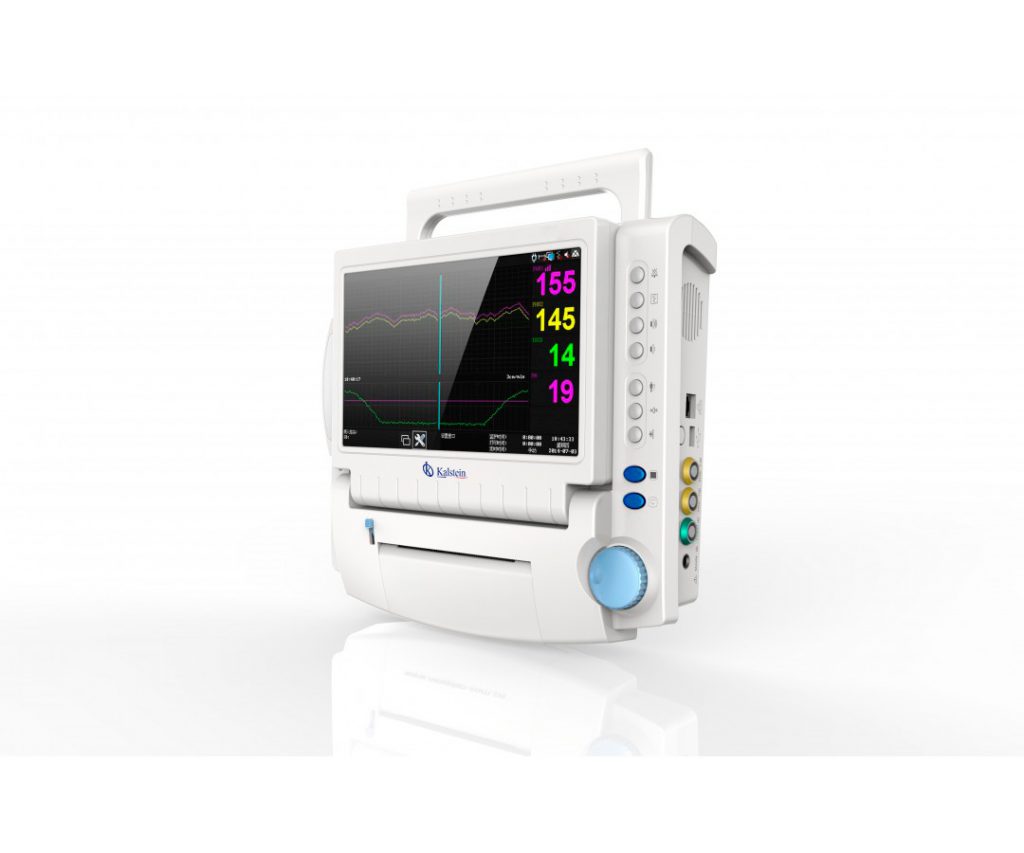 ¿Como se coloca un monitor de pacientes?