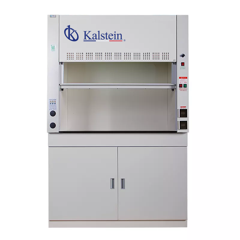 Campana extractora de laboratorio químico básico de acero recubierto de epoxi YR05813