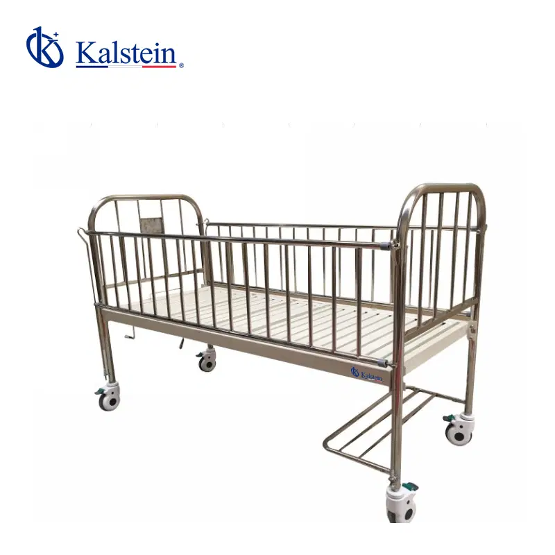 Cama Infantil de Acero Inoxidable de 2 Funciones: La Elección Ideal para Clínicas Pediátricas